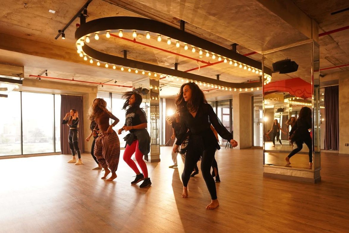 Afro dance class